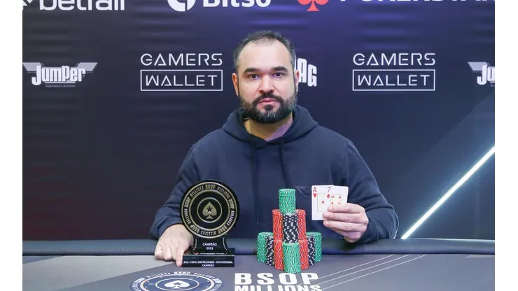 Ariel Bahia garantiu excelente premiação no BSOP (Foto: DivulgaçãoqBSOP)