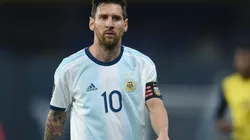 Foto: Marcelo Endelli/Getty Images/Argentina - Messi: craque deu um susto em treino da Argentina