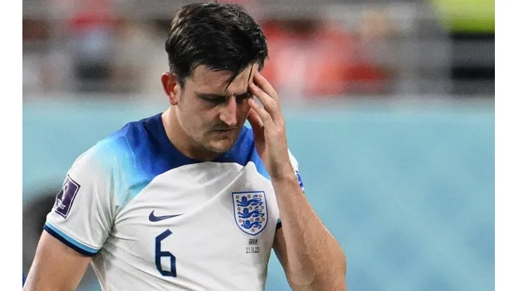 (Photo by Matthias Hangst/Getty Images) - Maguire foi criticado após o segundo gol do Irã.