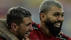 Foto: Thiago Ribeiro/AGIF - Arrascaeta e Gabigol