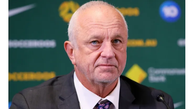 Lisa Maree Williams/Getty Images. Graham Arnold é o treinador da seleção da Austrália