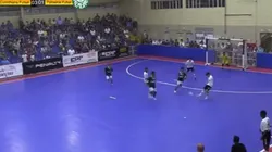 Foto: Reprodução - Filho de Fagner marcou um golaço contra o Palmeiras