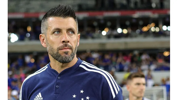 Gilson Junio/AGIF - Paulo Pezzolano técnico do Cruzeiro