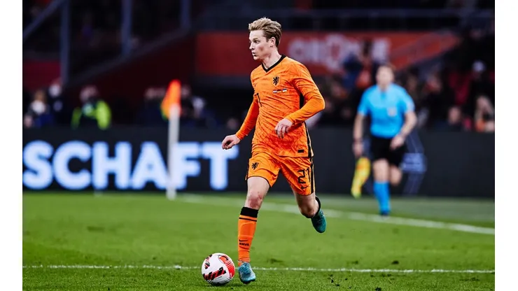 Photo by Joosep Martinson/Getty Images - De Jong é um dos grandes nomes da Seleção Holandesa para a Copa do Mundo do Qatar