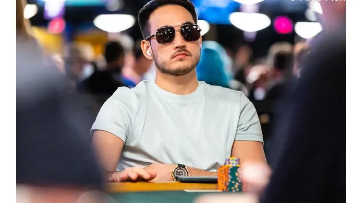 Dante Goya é um especialista em Omaha (Foto: Alec Rome/PokerNews)