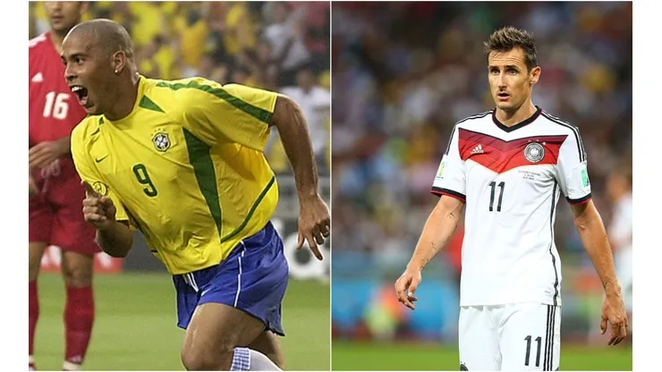 Shaun Botterill/Martin Rose/Getty Images - Ronaldo Fenômeno e Miroslav Klose
