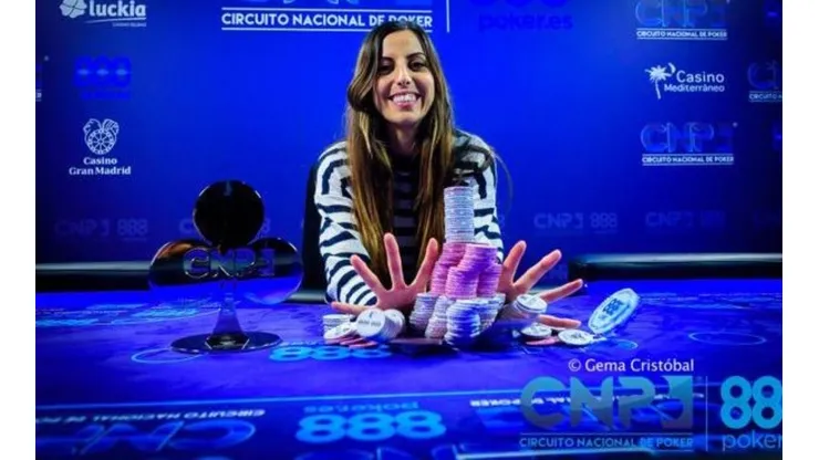 Lucia Navarro vai representar o site 888poker (Foto: Gema Cristóbal/888poker)