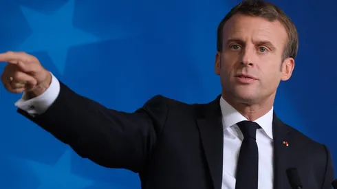 Photo by Sean Gallup/Getty Images - Macron otimista com a Seleção da França, mesmo com desfalques