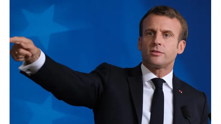 Photo by Sean Gallup/Getty Images - Macron otimista com a Seleção da França, mesmo com desfalques