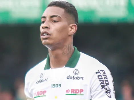 Alef Manga fala pela 1ª vez sobre saída do Coritiba