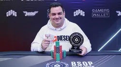 Caio Hey levou boa premiação em torneio do BSOP Millions (Foto: Rafael Terra/BSOP)