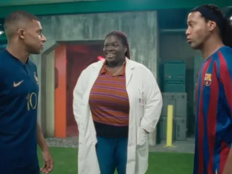 Ronaldinho do Barcelona é 'recuperado' pela Nike e tem encontro com Mbappé