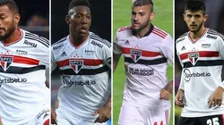 Marcello Zambrana e Pedro H. Tesch/AGIF. São Paulo passa por grande reformulação de elenco