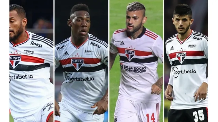 Marcello Zambrana e Pedro H. Tesch/AGIF. São Paulo passa por grande reformulação de elenco