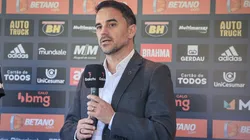 Foto: Pedro Souza / Atlético - Rodrigo Caetano tem contrato no Atlético-MG até o fim de 2026