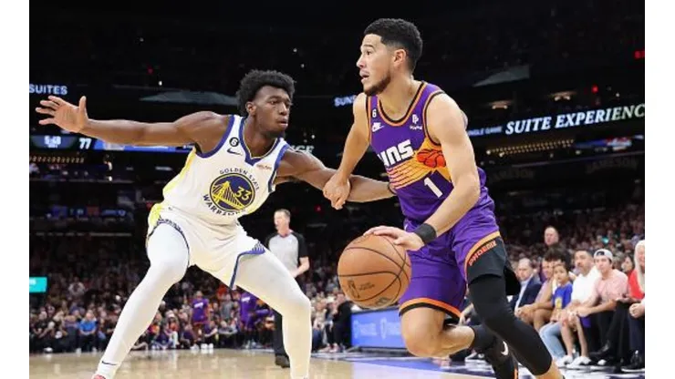 Booker contra o Warriors no último mês