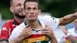 Jorge Rodrigues/AGIF. Joécio renova com o Sampaio Corrêa