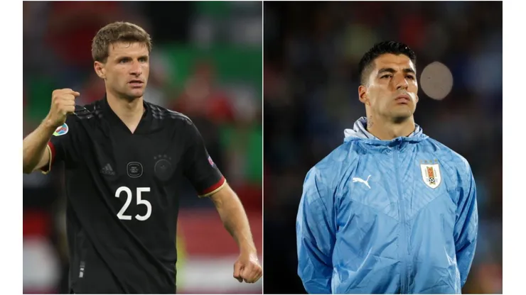 Alexander Hassenstein/Matilde Campodonico/ Getty Images - Thomas Muller e Suárez