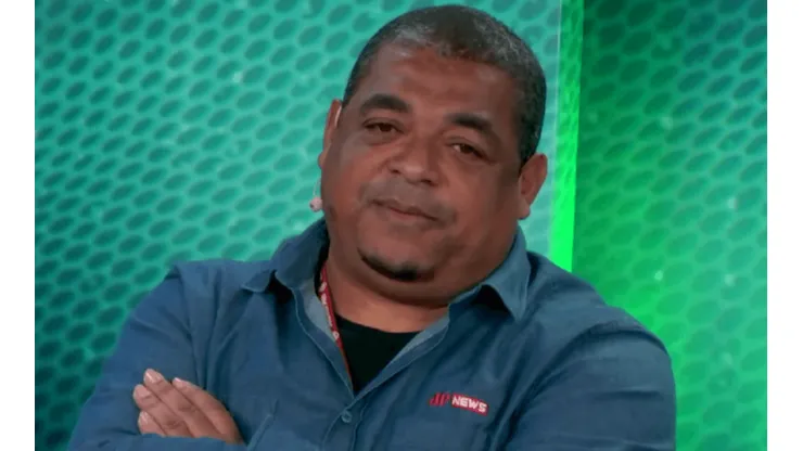 Foto: Reprodução / Jovem Pan - Vampeta participa do programa da Jovem Pan