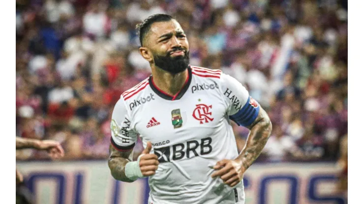 Lucas Emanuel/AGIF/ Gabi: 133 gols, recordes e marcas quebradas com a camisa do Flamengo.