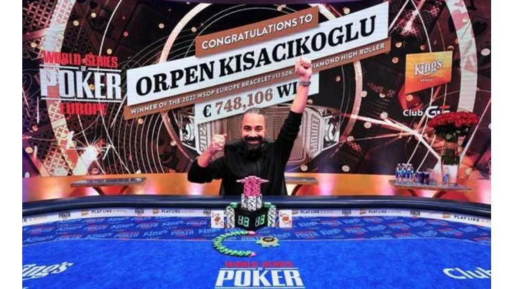Orpen Kisacikoglu é o maior vencedor da história do poker turco (Foto: Divulgação/King´s Cassino)