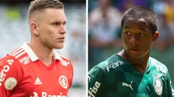 Foto Alemão: Robson Mafra/AGIF - Foto Endrick: Marcello Zambrana/AGIF