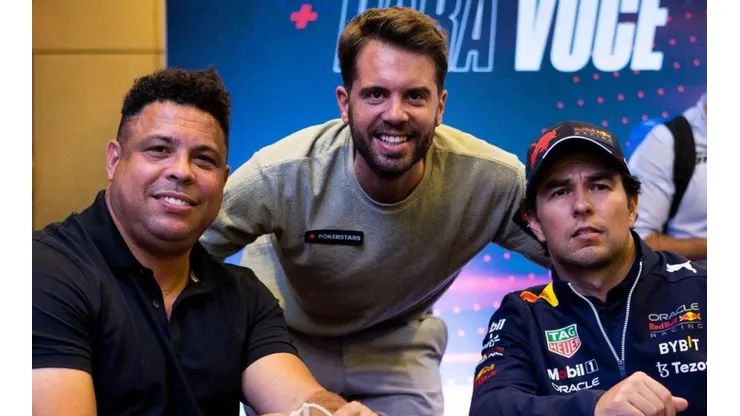 Ronaldo, Ramon Colillas e Serio Perez participaram de torneio de poker (Foto: Reprodução/Instagram oficial Ramon Colillas @ramon_colillas)