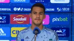 Foto: Reprodução/Cruzeiro - Lucas Oliveira jogador do Cruzeiro