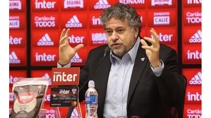 Ceni joga ducha de água fria sobre planejamento do São Paulo para 2023 e torcedores detonam Casares