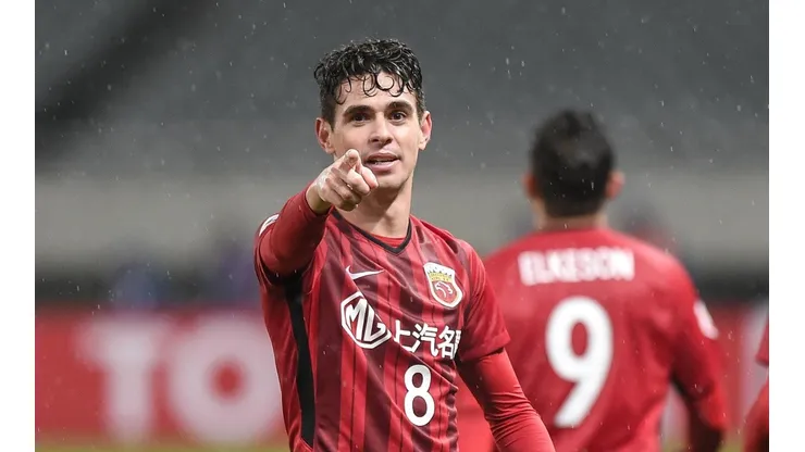 Foto: VCG/Getty Images - Oscar chegou ao futebol chinês em janeiro de 2017.
