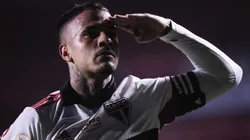 Foto: Ettore Chiereguini/AGIF - Diego foi o capitão na final da Sul-Americana.