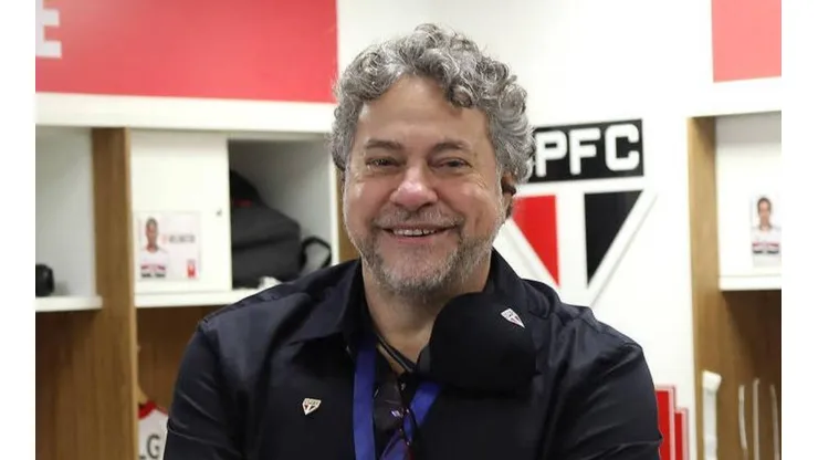 Foto: Rubens Chiri/SPFC - Casares assumiu em janeiro de 2021.