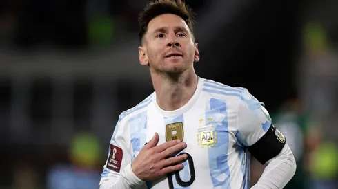 Photo by Juan I. Roncoroni - Pool/Getty Images - Lionel Messi comanda a Argentina que busca o título da Copa do Mundo
