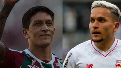 Foto: Thiago Ribeiro/AGIF I Foto: Fernando Moreno/AGIF - Bragantino e Fluminense se enfrentam pela 38ª rodada da Série A