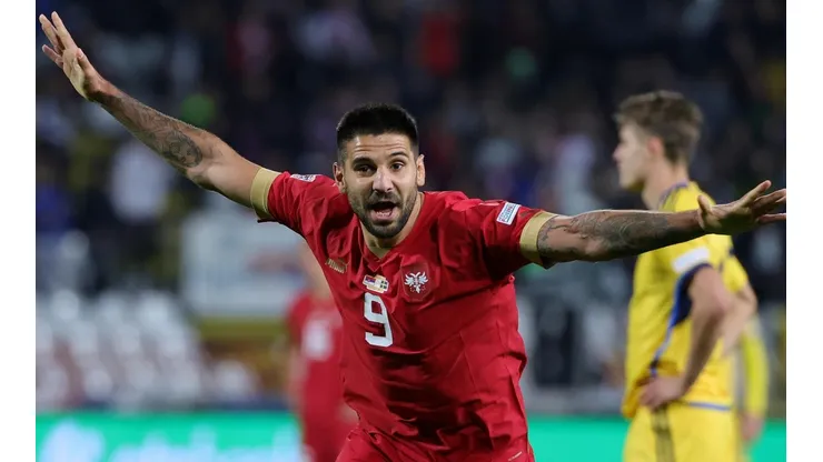 Foto: Srdjan Stevanovic/Getty Images - Mitrovic já marcou 50 gols pela Sérvia.