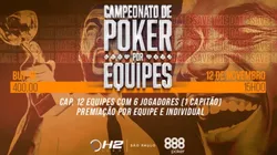 Poker por equipes será um torneio realizado em São Paulo (Foto: Divulgação/H2 Club)