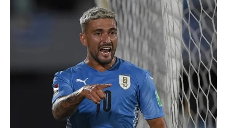 Pablo Porciuncula - Pool/Getty Images - Arrascaeta, jogador do Flamengo e Seleção do Uruguai