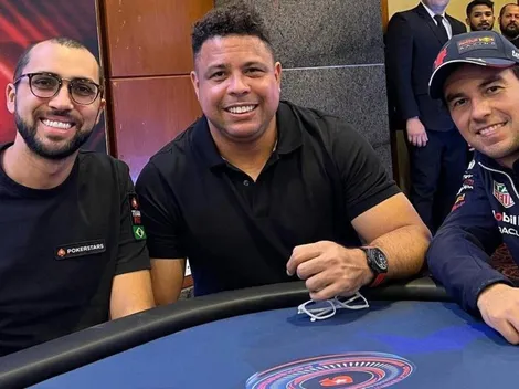 Poker Fenomenal! Evento beneficente do PokerStars reúne o eterno camisa nove e piloto da Red Bull Racing