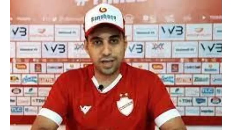 Presidente do Vila Nova, Hugo Jorge Bravo - Imagem: Reprodução/CBF TV