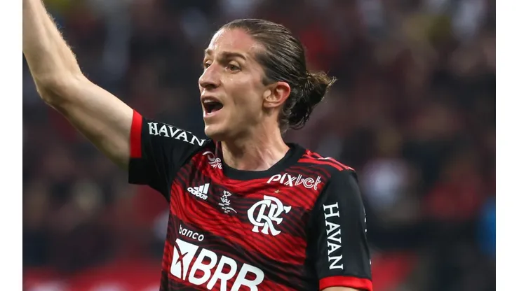Marcello Zambrana/AGIF - Filipe pelo Flamengo.