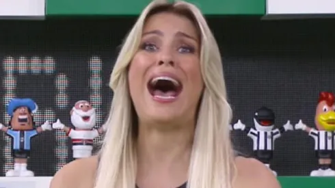 Renata Fan, apresentadora do programa Jogo Aberto, da Band