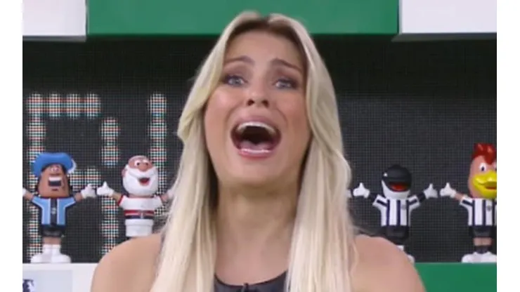 Renata Fan, apresentadora do programa Jogo Aberto, da Band