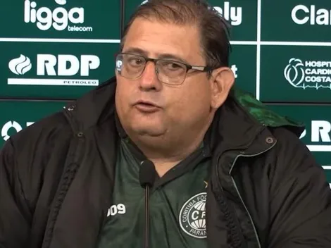 Guto Ferreira não se cala após empate e expõe problema que complicou o Coritiba