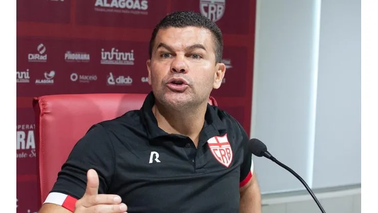 Foto: Reprodução/Francisco Cedrim/CRB - Umberto Louzer novo técnico do CRB