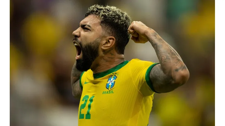 Divulgação: Lucas Figueiredo/CBF - Gabigol aparece em jogo da Copa do Mundo