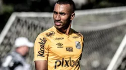 Foto: Ivan Storti/Santos FC/Divulgação - Lucas Braga: atacante está fora da próxima partida do Santos