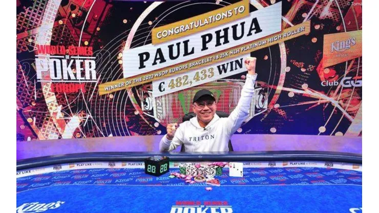 Phil Phua superou Daniel Negreanu e ficou com bracelete da WSOP (Foto: Divulgação/King´s Casino)
