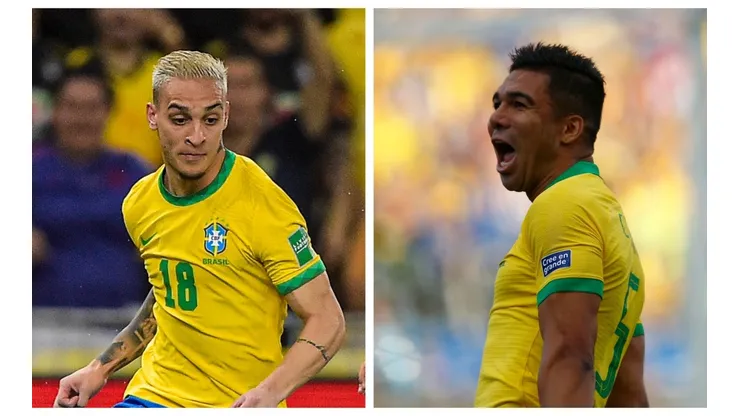 Antony e Casemiro foram revelados pelo São Paulo (Foto: Thiago Calil/Thiago Ribeiro/AGIF)
