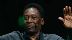 Getty Images/Christian Petersen - Pelé recebe homenagem
