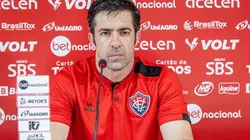 Foto: Reprodução/ Victor Ferreira/ EC Vitória - João Burse, técnico do Vitória